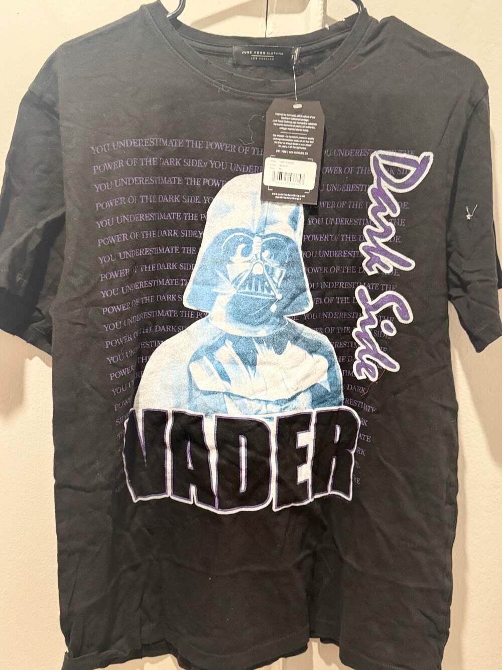 Junk Food Clothing Star Wars Darth Vader Graphic T-Shirt Size M